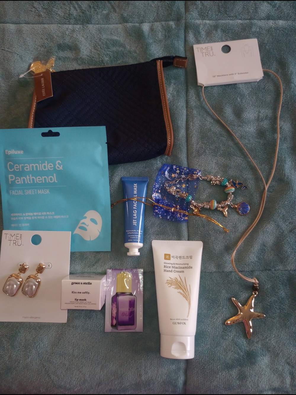 Estee Lauder Cosmetic Pouch Bundle-9pc